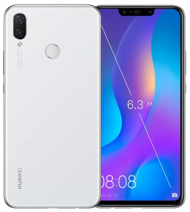 Телефон Huawei Nova 3i 4/128GB - замена стекла камеры в Калуге